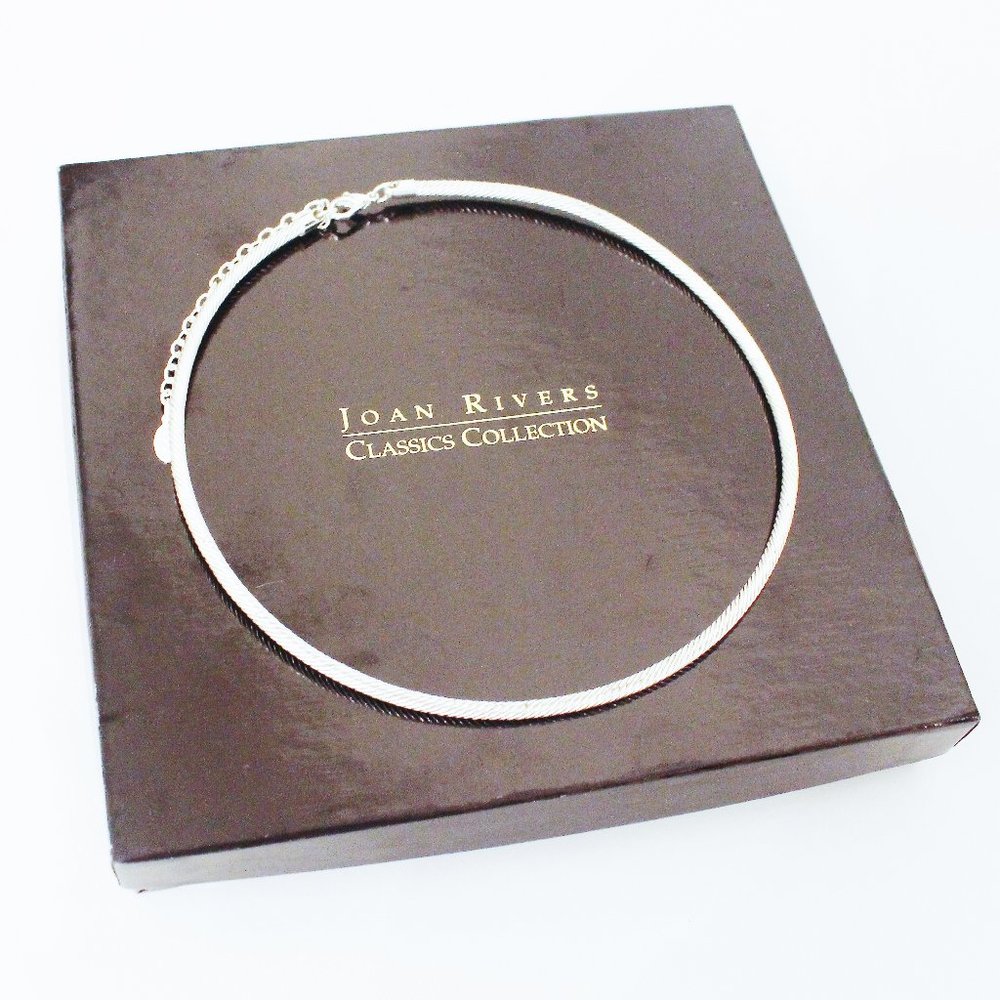 Joan Rivers Twisted Cable Hardwire Necklace View 3